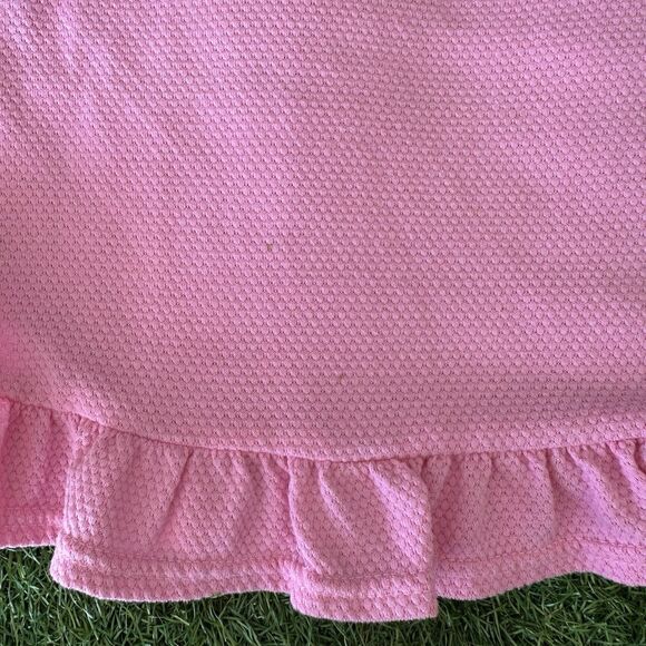 Vintage Small Steps Infant Shirt Size 4T Pink Ruffle Embroidered Flower - Picture 2 of 6